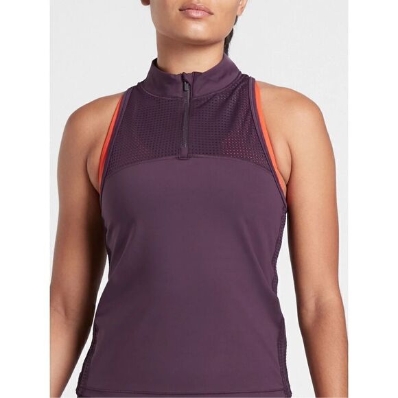 Athleta Hiit It Racer Back Mesh Top Size M Active, Sport, Athletic - Picture 1 of 14